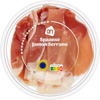 Een afbeelding van AH Spaanse jamon serrano