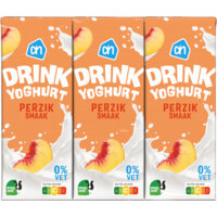 Een afbeelding van AH Drinkyoghurt perziksmaak 6-pack