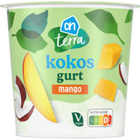 Een afbeelding van AH Terra Plantaardige kokos gurt mango