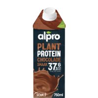Een afbeelding van Alpro Protein sojadrink chocoladesmaak