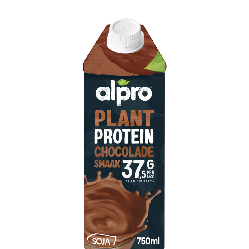 Een afbeelding van Alpro Protein sojadrink chocoladesmaak