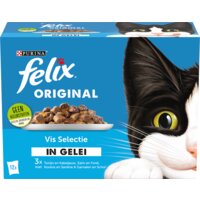 Een afbeelding van Felix Original vis selectie in gelei