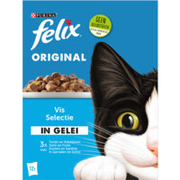 Een afbeelding van Felix Original vis selectie in gelei