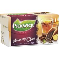 Een afbeelding van Pickwick Spices warming chai zwarte thee