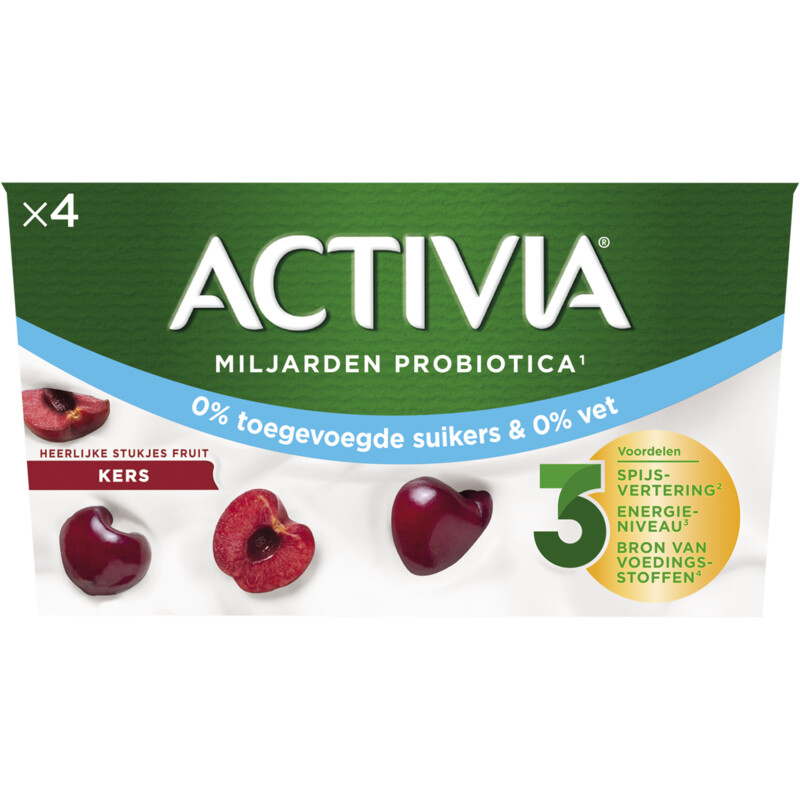 Een afbeelding van Activia Yoghurt kers 0%