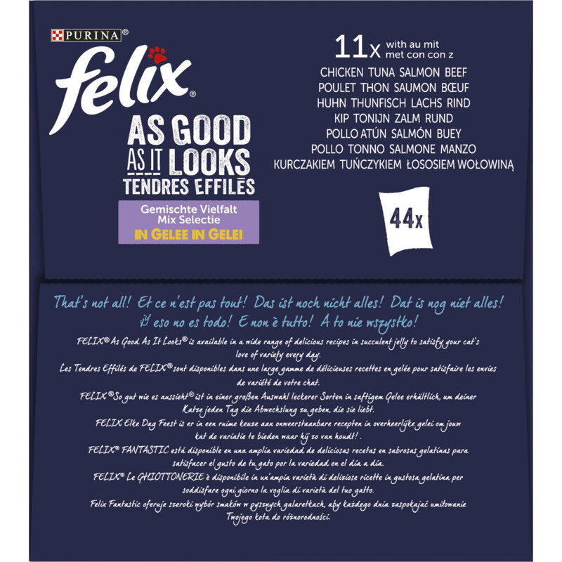 Een afbeelding van Felix Elke dag feest mix selectie in gelei