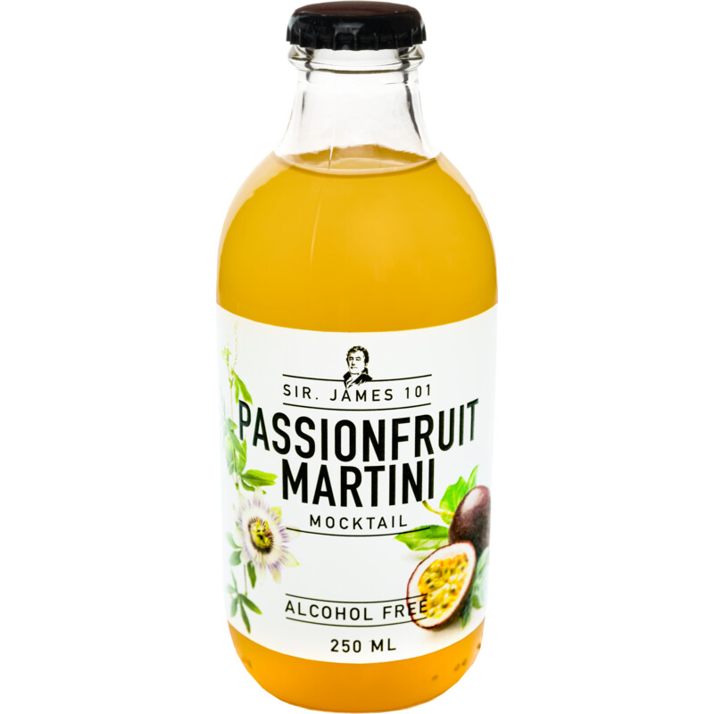 Een afbeelding van Sir. James 101 Passionfruit martini