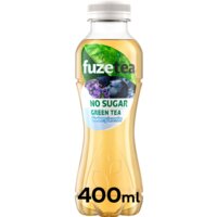 Een afbeelding van Fuze Tea Green tea blueberry lavender no sugar