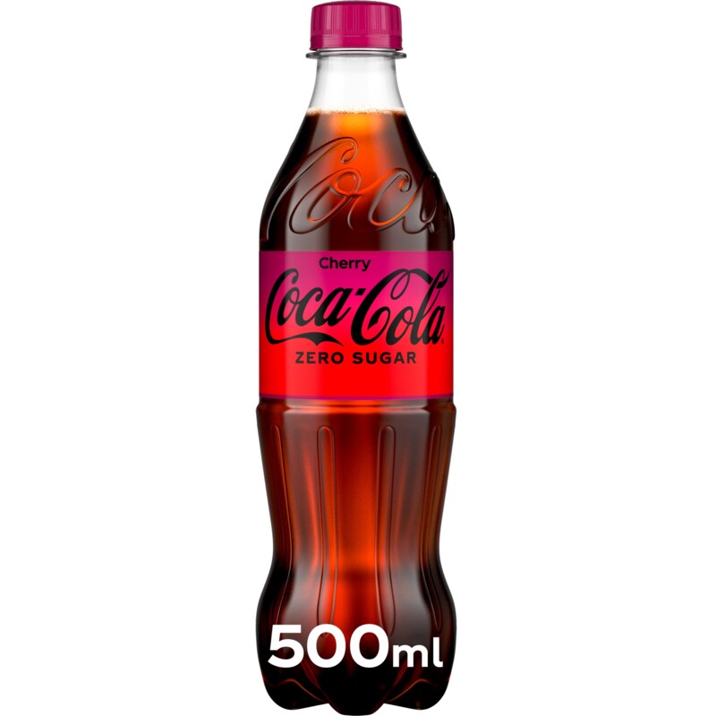 Een afbeelding van Coca-Cola Cherry zero sugar
