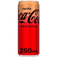 Een afbeelding van Coca-Cola Vanilla zero sugar