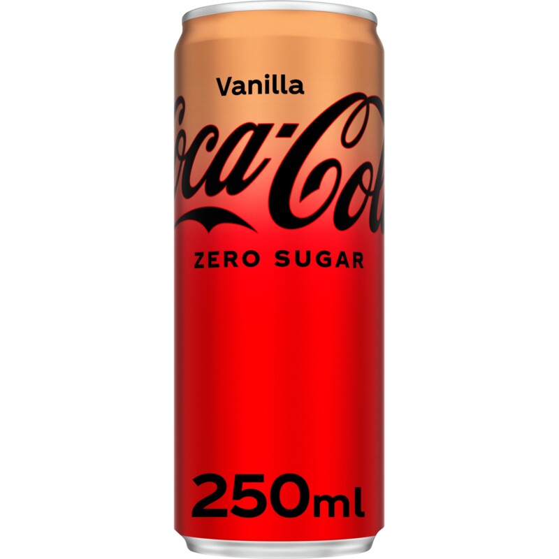 Een afbeelding van Coca-Cola Vanilla zero sugar