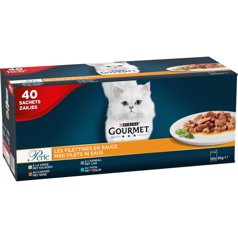 Een afbeelding van Gourmet Perle mini filets in saus