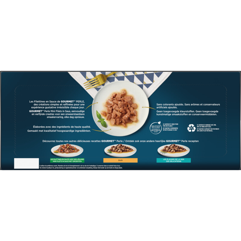 Een afbeelding van Gourmet Perle mini filets in saus