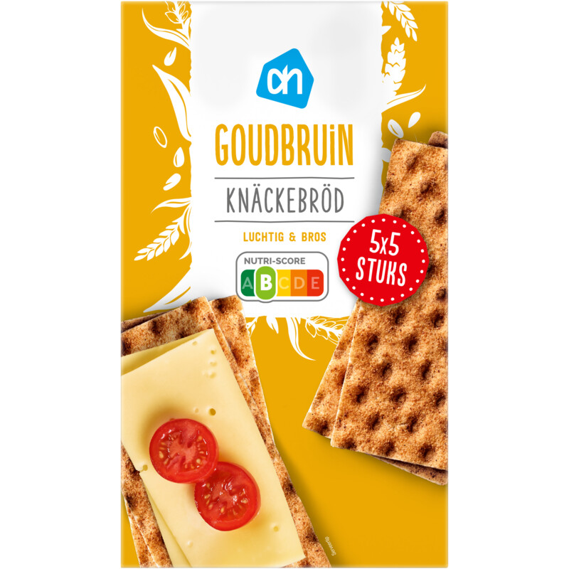 Een afbeelding van AH Knäckebröd goudbruin