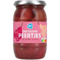 Een afbeelding van AH Gestoofde peertjes op lichte siroop