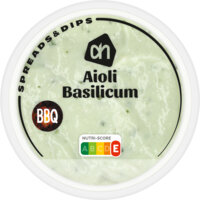 Een afbeelding van AH Kleintje aioli basilicum