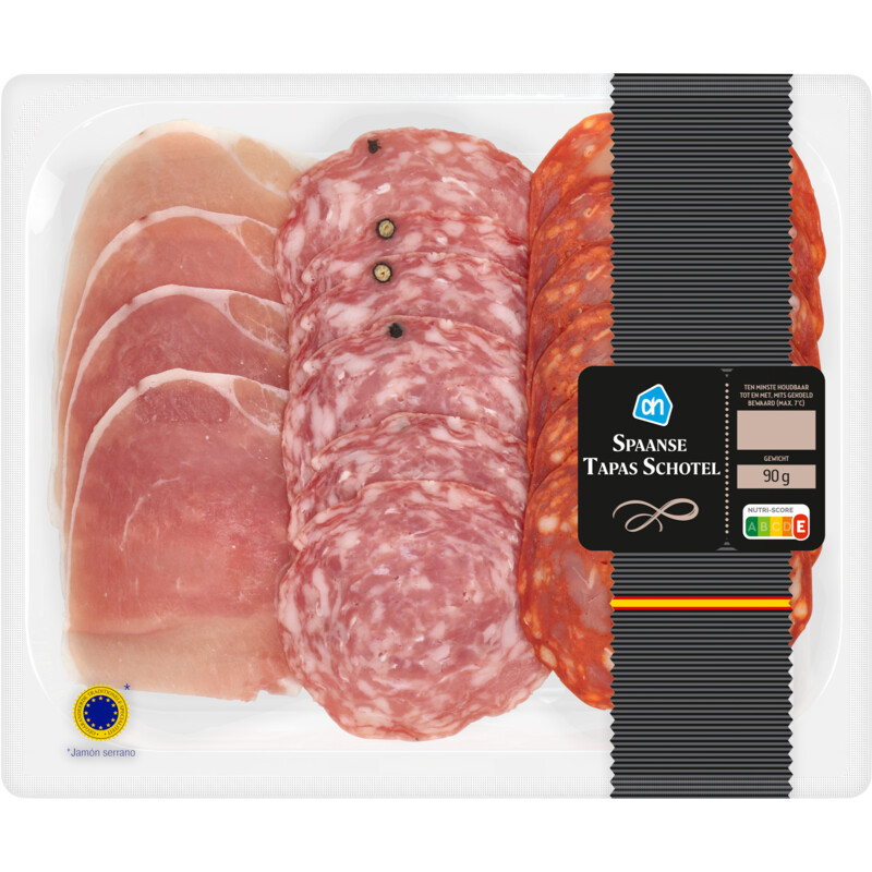 Een afbeelding van AH Spaanse tapas schotel