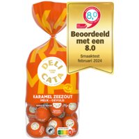 Een afbeelding van Delicata Paaseitjes karamel zeezout melk gevuld