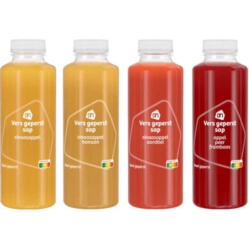 Een afbeelding van AH Verse sappen pakket