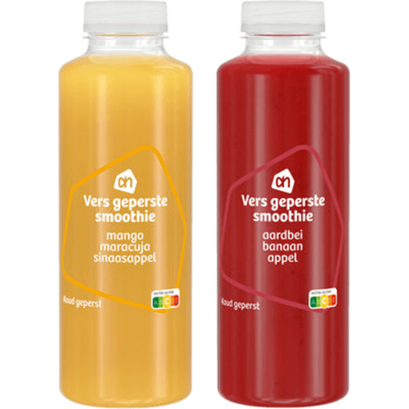 Een afbeelding van AH Verse smoothies pakket