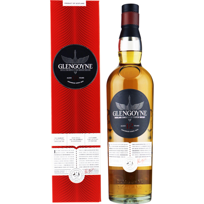 Een afbeelding van Glengoyne Single malt Scotch whisky 12 years