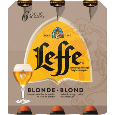 Leffe Blond abdijbier 6 pack bestellen Albert Heijn
