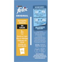 Een afbeelding van Felix Original gevogelte selectie in saus