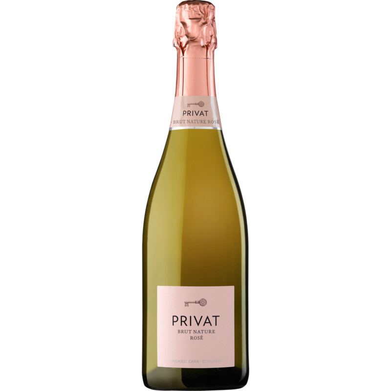 Een afbeelding van Privat Cava rosé brut nature