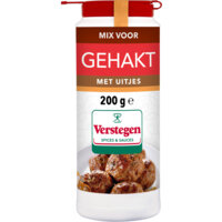 Een afbeelding van Verstegen Kruidenmix voor gehakt met uitjes