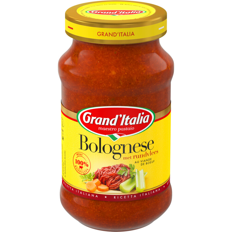 Een afbeelding van Grand' Italia Bolognese met rundvlees