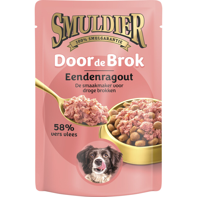 Een afbeelding van Smuldier Door de brok eendenragout