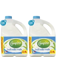 Campina Halfvolle Melk 2,4l 2-pack