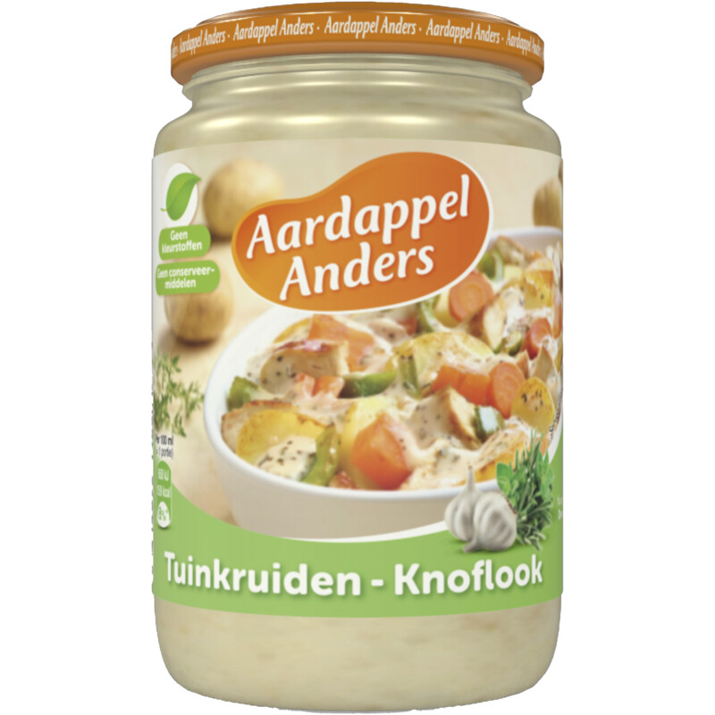 Een afbeelding van Aardappel Anders Tuinkruiden - knoflook