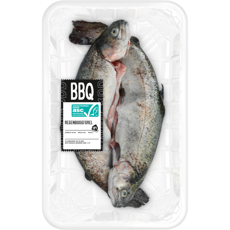 Een afbeelding van AH BBQ regenboogforel