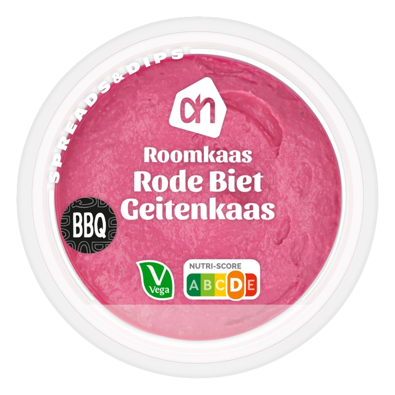 Roomkaas rode biet geitenkaas