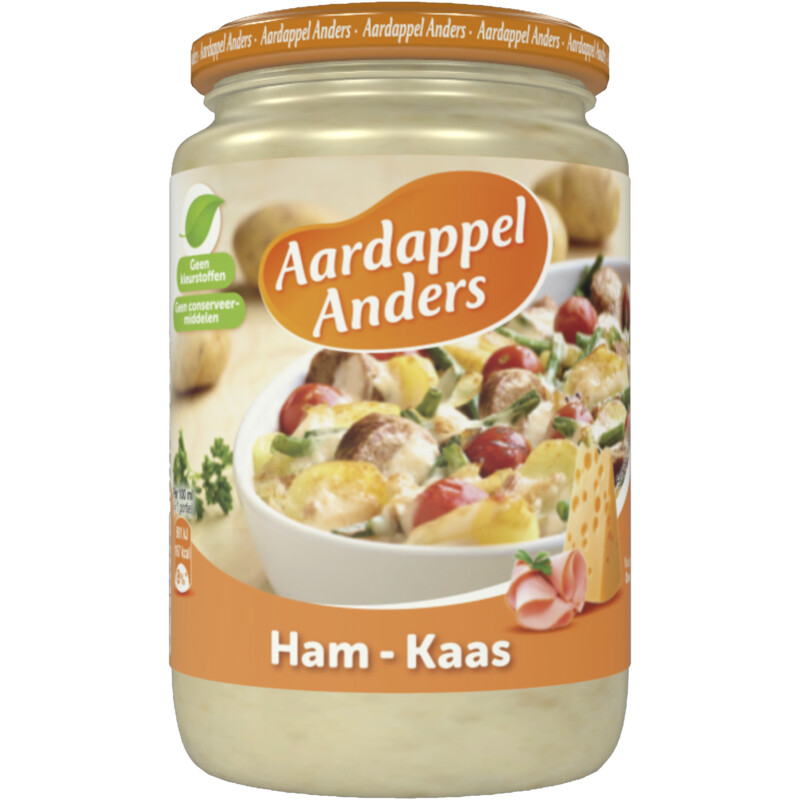 Een afbeelding van Aardappel Anders Ham - kaas