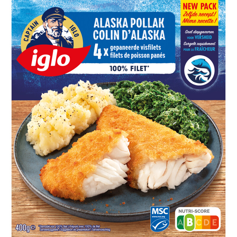 Een afbeelding van Iglo Alaska pollak bel