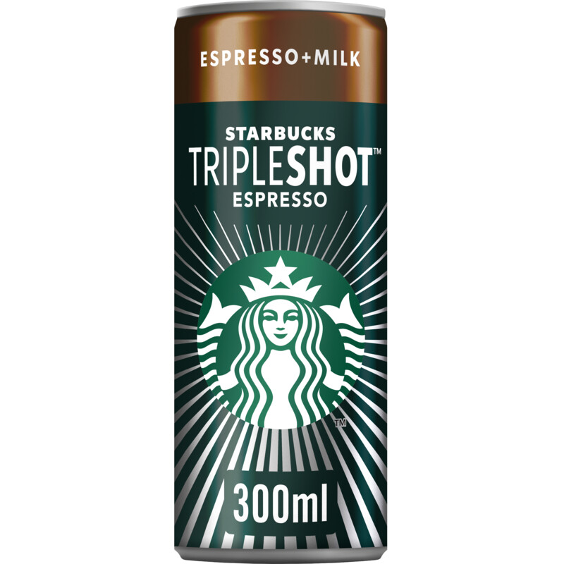 Een afbeelding van Starbucks Tripleshot espresso ijskoffie
