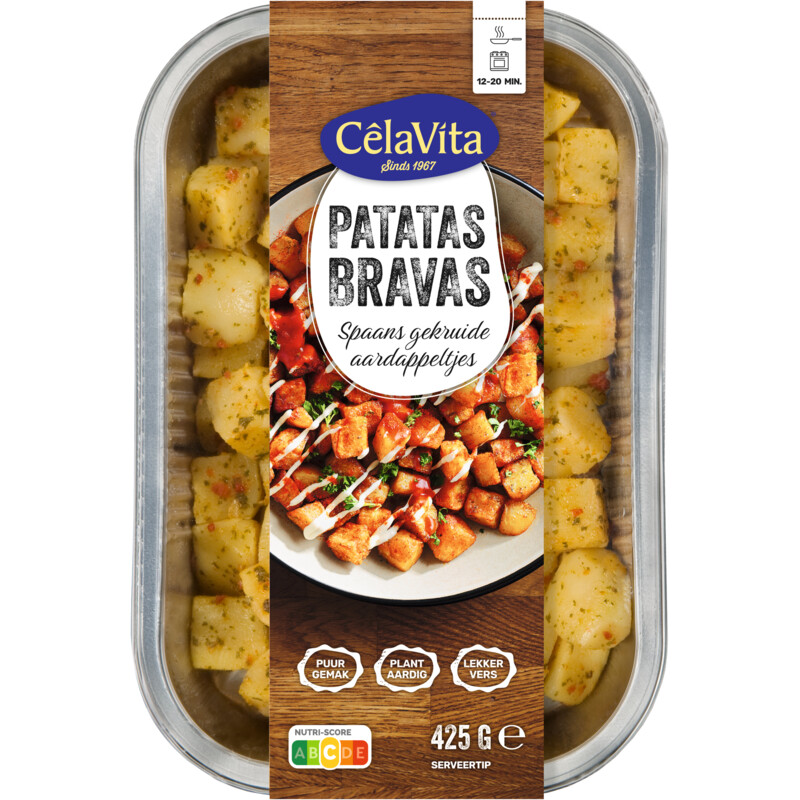 Een afbeelding van CêlaVíta Patatas bravas