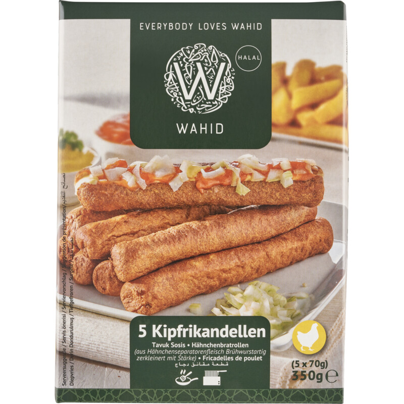 Een afbeelding van Wahid Kipfrikandellen