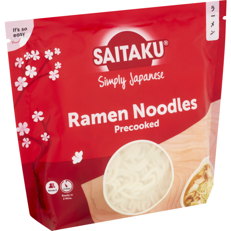 Een afbeelding van Saitaku Ramen noodles voorgekookt