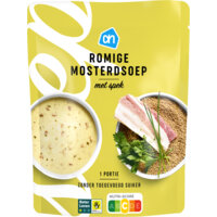 Afbeelding van Romige mosterdsoep met spek