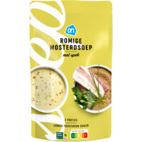 Een afbeelding van AH Romige mosterdsoep met spek