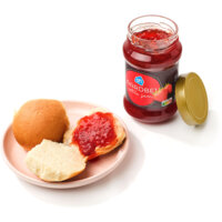 Een afbeelding van AH Extra jam aardbeien