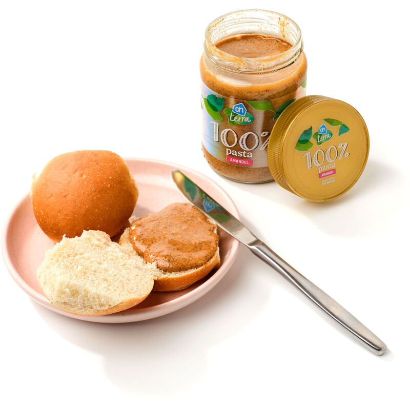 Een afbeelding van AH Terra Plantaardig 100% pasta amandel