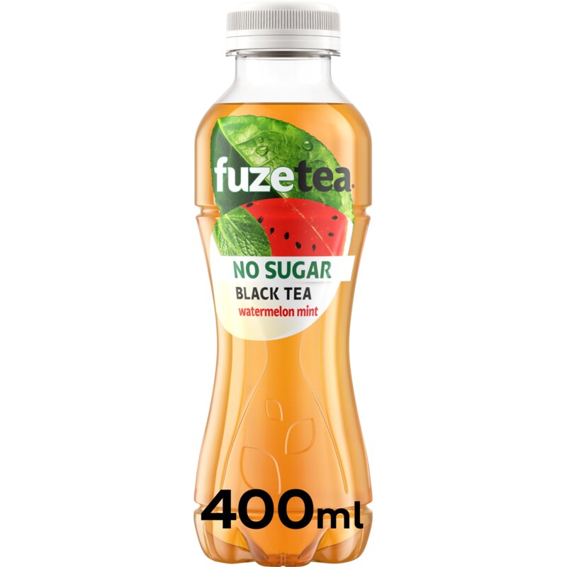 Fuze Tea Black tea watermelon mint no sugar bestellen Albert Heijn