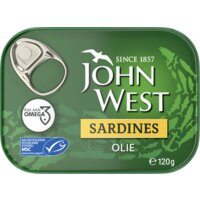 Een afbeelding van John West Sardines olie