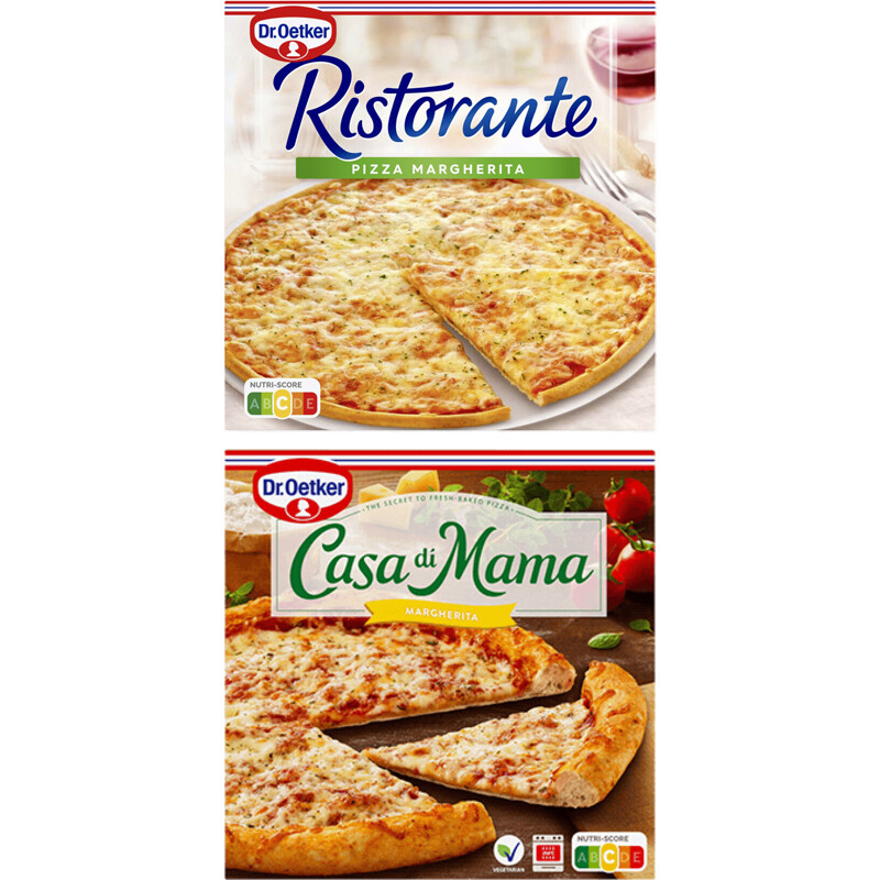 Een afbeelding van Dr. Oetker Pizza margherita pakket