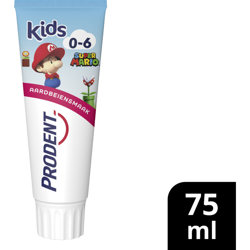 Een afbeelding van Prodent Tandpasta Mario kids 0-6 jaar