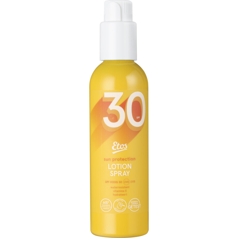 Een afbeelding van Etos Sun lotion spray SPF 30